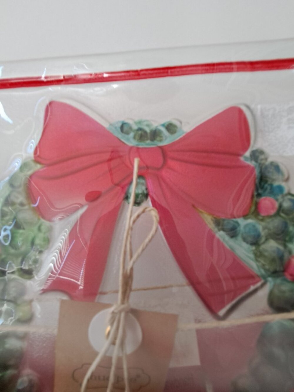 Christmas Wreath Plate